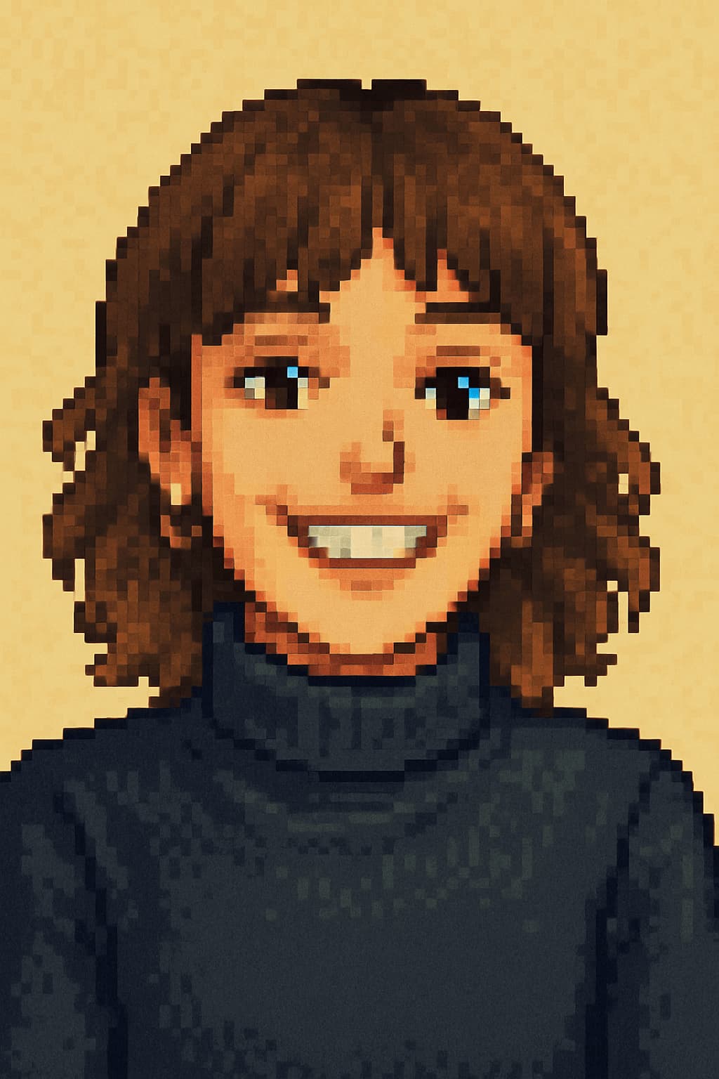 Profilbild von Annabelle im Pixel-Stil